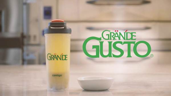 Grande gusto shaker and bowl