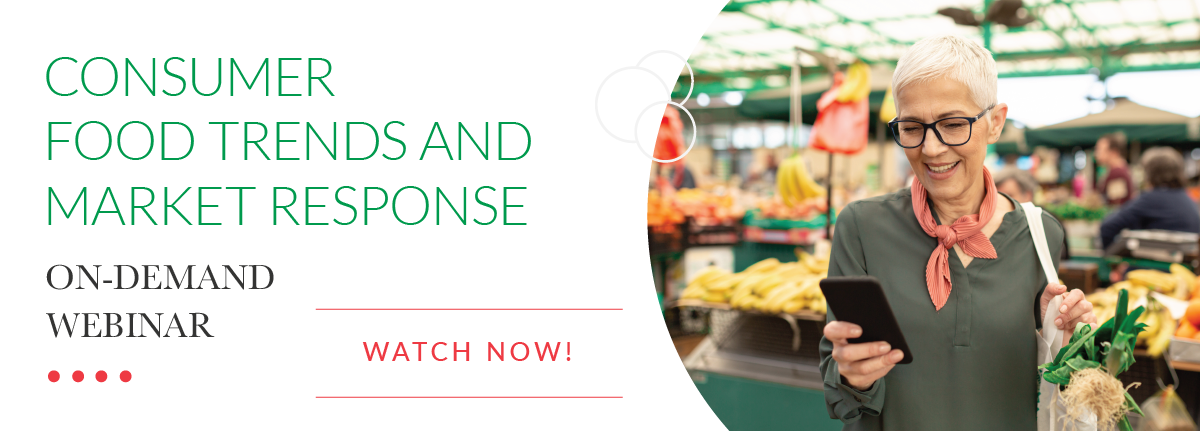 Consumer Food Trends Webinar Watch Now