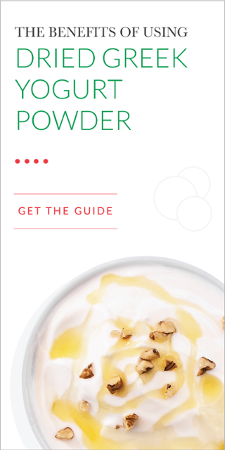 Dried greek yogurt powder Guide CTA